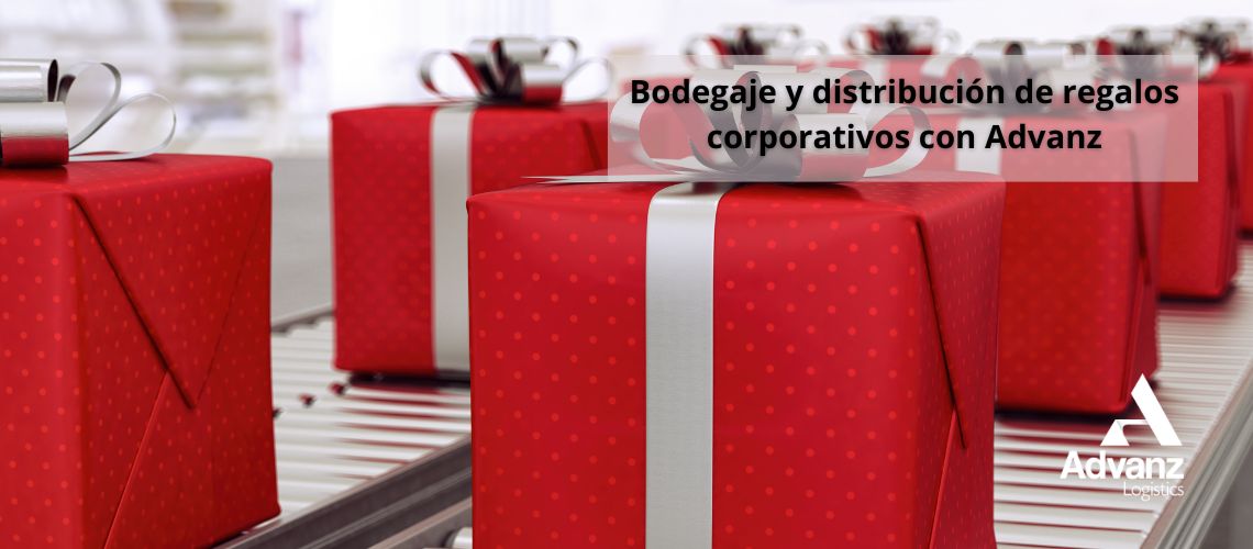 almacenamiento de mercancía para regalos corporativos